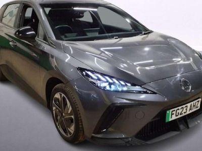 Begagnad MG MG4 EV SE 150 kW (204 HK) 2023 Grå Halvkombi