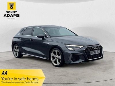 Used Audi A3 S-Line 110 HP (80 kW) 2022 Grey Sedan