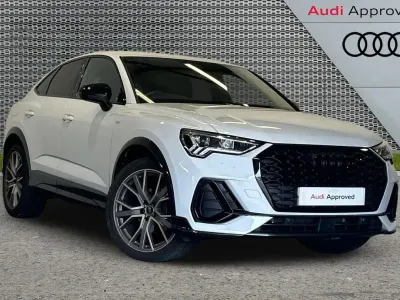 Used Audi Q3 Black Edition 150 HP (110 kW) 2024 White SUV
