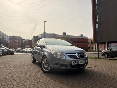 Used Vauxhall Corsa Design Edition 2008 Silver Hatchback