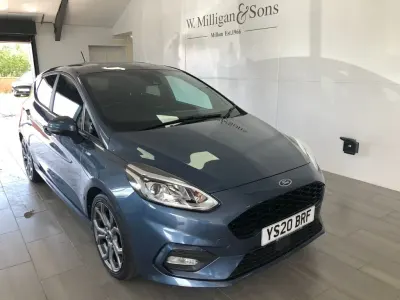 Used Ford Fiesta ST-Line 95 HP (69 kW) 2020 Blue Hatchback