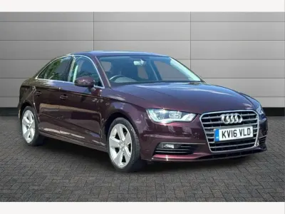 Used Audi A3 Sport 150 HP (110 kW) 2016 Red Sedan