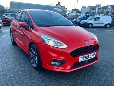 Used Ford Fiesta ST-Line 100 HP (73 kW) 2019 Race red Hatchback