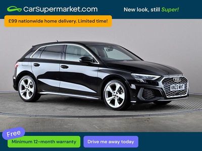 Used Audi A3 S-Line 2023 Black Sedan