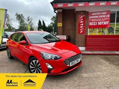 Race red Used 2021 Ford Focus Zetec Hatchback | £10,850 (Fair price)