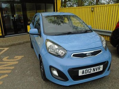 Used Kia Picanto Air 68 HP (50 kW) 2012 Blue Hatchback