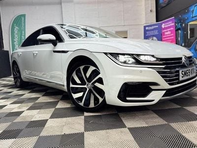 Used VW Arteon R-line 190 HP (139 kW) 2019 White Hatchback