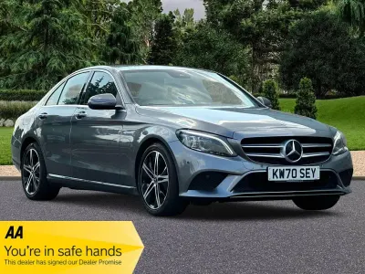 Used Mercedes C220 2020 Grey Sedan