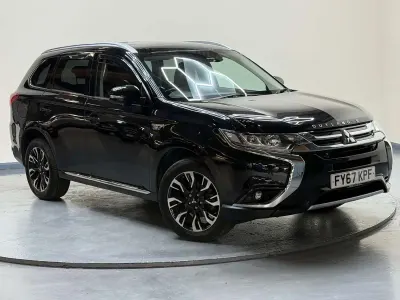 Used Mitsubishi Outlander P-HEV 2017 Black SUV