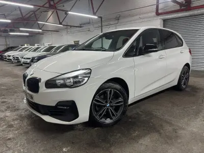 Used BMW 218 Sport Line 2018 White Hatchback