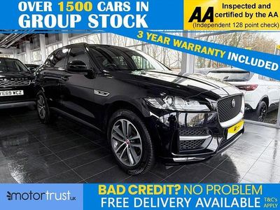 Used Jaguar F-Pace R-Sport 180 HP (132 kW) 2019 Black SUV