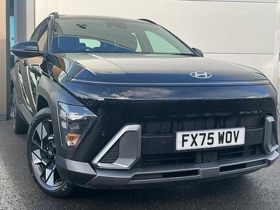 Black New 2025 Hyundai Kona Advanced SUV | £25,990 (A bit pricey)