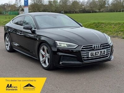 Used Audi A5 Sportback S-Line 190 HP (139 kW) 2017 Black Hatchback