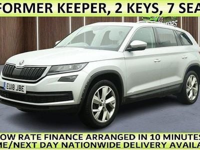 Used Skoda Kodiaq 150 HP (110 kW) 2018 Silver SUV