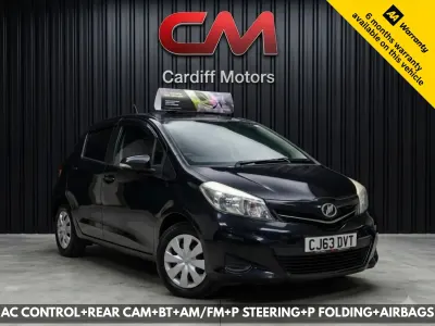 Used Toyota Vitz 2014 Black Hatchback