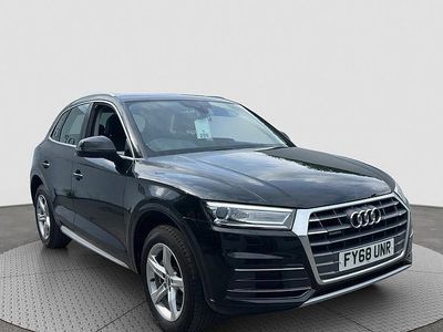 Black Used 2018 Audi Q5 Sport SUV | £17,495 (Fair price)