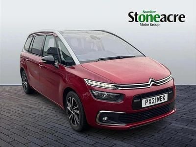 Red Used 2021 Citroën C4 SpaceTourer Shine MPV | £11,495 (Good price)