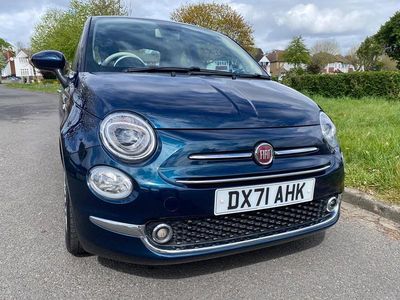 Used Fiat 500 Dolcevita 70 HP (51 kW) 2021 Blue Hatchback