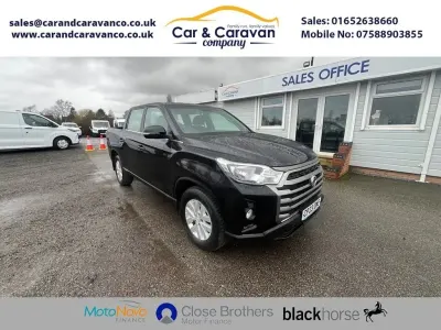 Usado SsangYong Musso 181 HP (133 kW) 2023 Preto Pickup