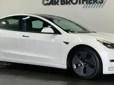 Used Tesla Model 3 Long Range AWD 366 kW (498 HP) 2022 White Sedan