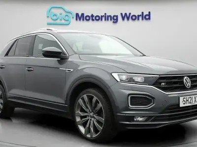 Used VW T-Roc R-line 150 HP (110 kW) 2021 Grey SUV