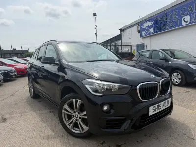Used BMW X1 Sport Line 150 HP (110 kW) 2019 Black SUV