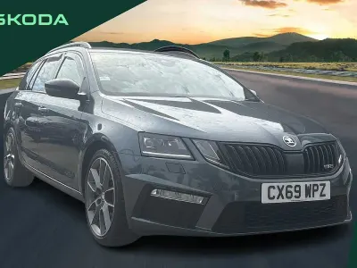 Używany Skoda Octavia vRS 241 KM (177 kW) 2019 Szary Kombi