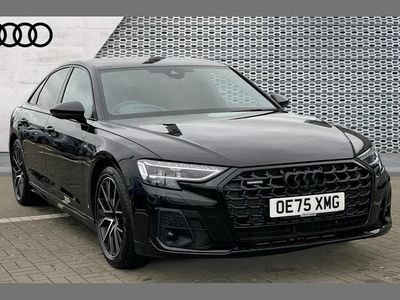 New Audi A8 Black Edition 286 HP (210 kW) 2025 Black Sedan
