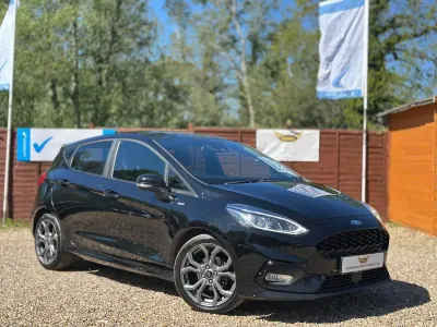 Used Ford Fiesta ST-Line 125 HP (91 kW) 2018 Black Hatchback
