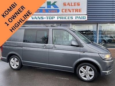 Begagnad VW Transporter Highline 138 HK (101 kW) 2016 Grå Van