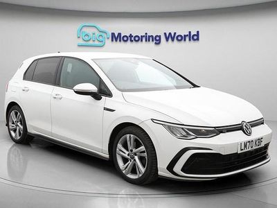 Used VW Golf VII R-line 150 HP (110 kW) 2020 White Hatchback