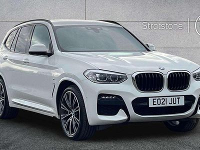 Used BMW X3 M Sport 187 HP (137 kW) 2021 White SUV