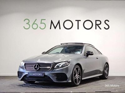 Used Mercedes E220 AMG Line Premium 194 HP (142 kW) 2018 Grey Coupe
