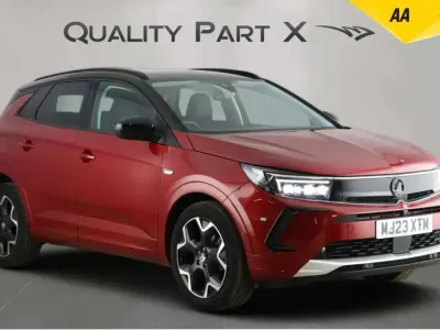 Used Vauxhall Grandland X Ultimate 130 HP (95 kW) 2023 Red SUV