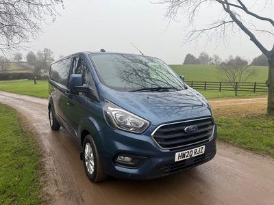 Blue Used 2020 Ford Transit Custom Limited Van | £16,500 (Fair price)