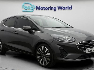 Grey Used 2022 Ford Fiesta Titanium Hatchback | £12,600 (Fair price)