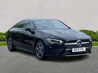 Used Mercedes CLA250 AMG Line Premium Plus 2021 Black Sedan