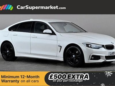 White Used 2019 BMW 420 M Sport Coupe | £14,697 (Fair price)