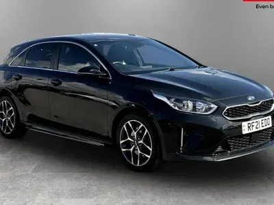 Used Kia Ceed GT-Line 120 HP (88 kW) 2021 Black Hatchback