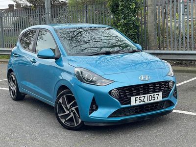 Used Hyundai i10 Premium 67 HP (49 kW) 2021 Turquoise Hatchback