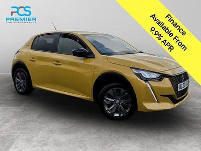 Used Peugeot e-208 Allure+ 100 kW (136 HP) 2023 Yellow Hatchback
