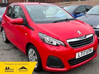 Used Peugeot 108 Active 68 HP (50 kW) 2017 Red Hatchback