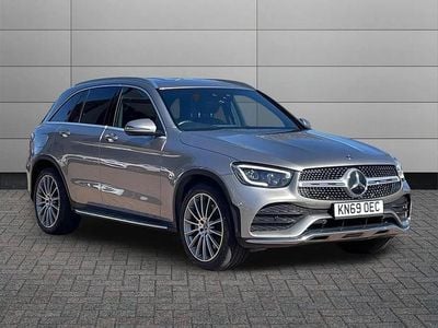 Used Mercedes GLC220 AMG Line Premium 191 HP (140 kW) 2020 Silver SUV