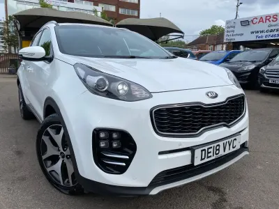 Used Kia Sportage GT-Line 136 HP (100 kW) 2018 White SUV