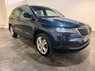 Gebraucht Skoda Karoq SE L 150 PS (110 kW) 2018 Blau SUV