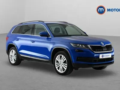 Used Skoda Kodiaq SE L 150 HP (110 kW) 2020 Blue SUV