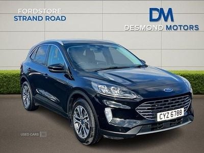 Black Used 2024 Ford Kuga Titanium SUV | £24,495 (Expensive)