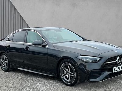 Metallic paintwork graphite grey Used 2025 Mercedes C200 AMG line Sedan | £32,480 (A bit pricey)