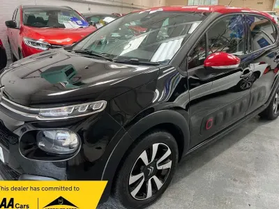 Used Citroën C3 Flair 110 HP (80 kW) 2017 Black Hatchback