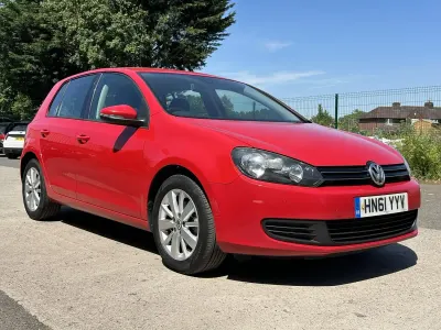 Used VW Golf VII Match 2012 Red Hatchback